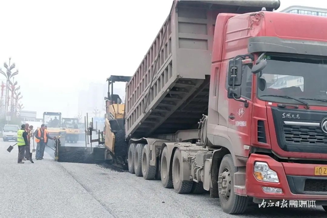 “升級”完成！內(nèi)江主城區(qū)這條交通干道今日通車