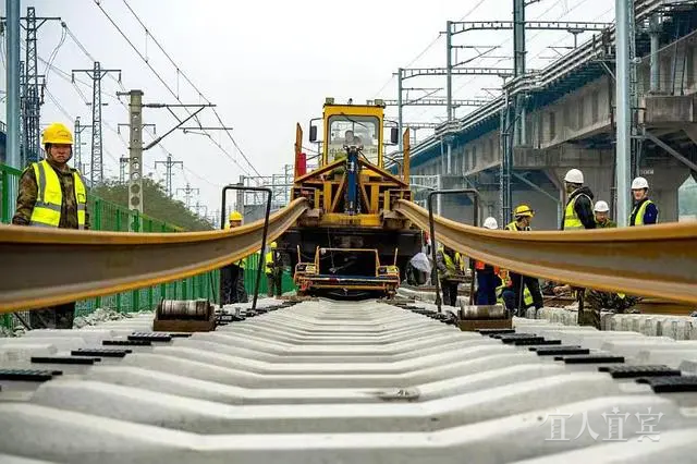 渝昆高鐵渝宜段全線鋪軌完成 今年有望具備通車條件