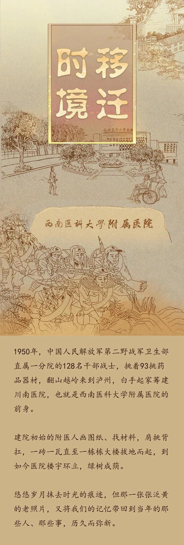 【70年·時移境遷】變了又變的西南醫(yī)大附院大門，你看過幾個？(圖1)