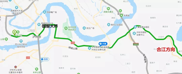 【瀘州長江大橋“大修”】7月，過江的你怎么出行？駕車繞行還是堵“國窖”？(圖6)