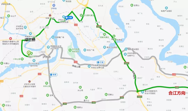 【瀘州長江大橋“大修”】7月，過江的你怎么出行？駕車繞行還是堵“國窖”？(圖7)