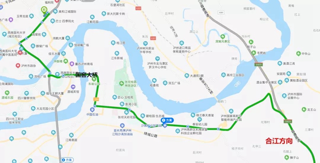 【瀘州長江大橋“大修”】7月，過江的你怎么出行？駕車繞行還是堵“國窖”？(圖11)