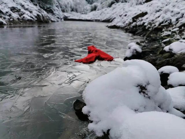 冰雪奇緣！快來(lái)古藺捕捉陽(yáng)光下的雪封仙境！(圖13)