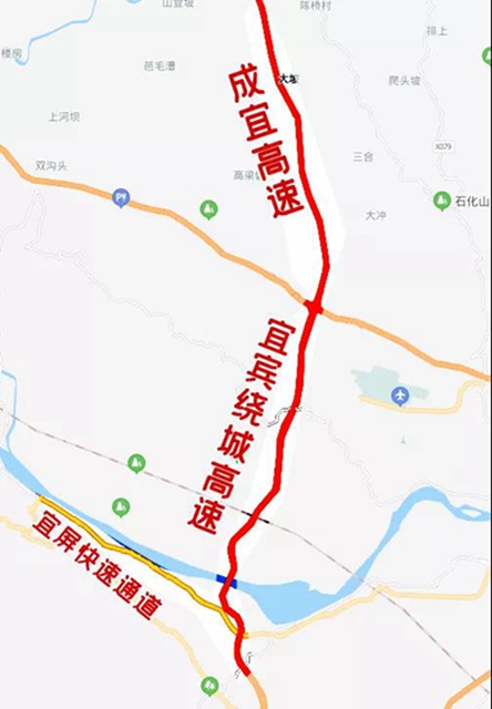 免費跑！成宜高速即將試通車！宜賓4條路線可上高速！這樣走……(圖4)