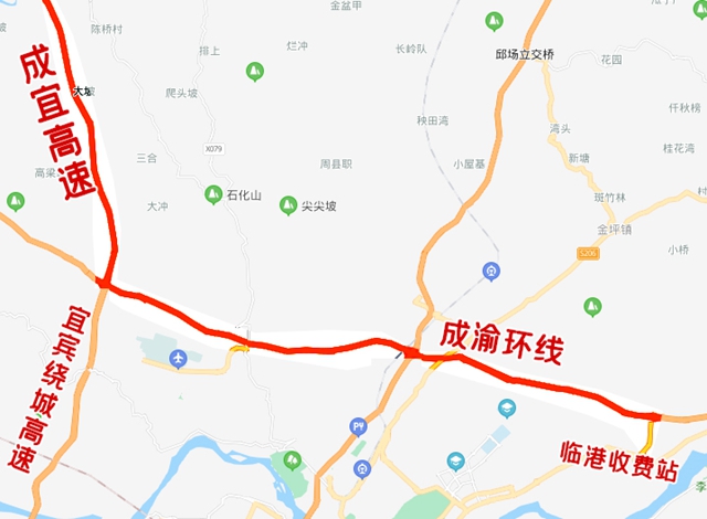 免費跑！成宜高速即將試通車！宜賓4條路線可上高速！這樣走……(圖6)